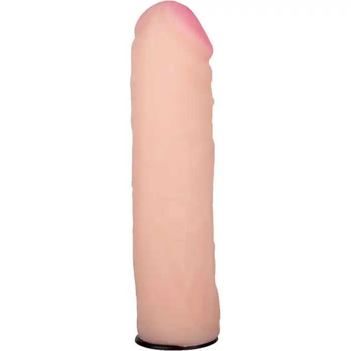 Пояс-трусики с насадкой Glamour Silver - 15,5 см. Фотография 7.