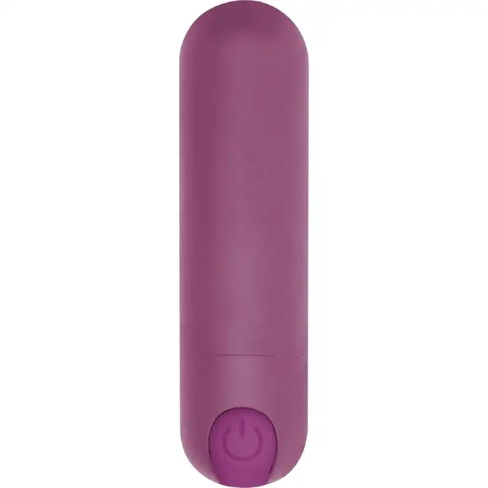 Фиолетовая перезаряжаемая вибропуля 7 Speed Rechargeable Bullet - 7,7 см - Be Good Tonight