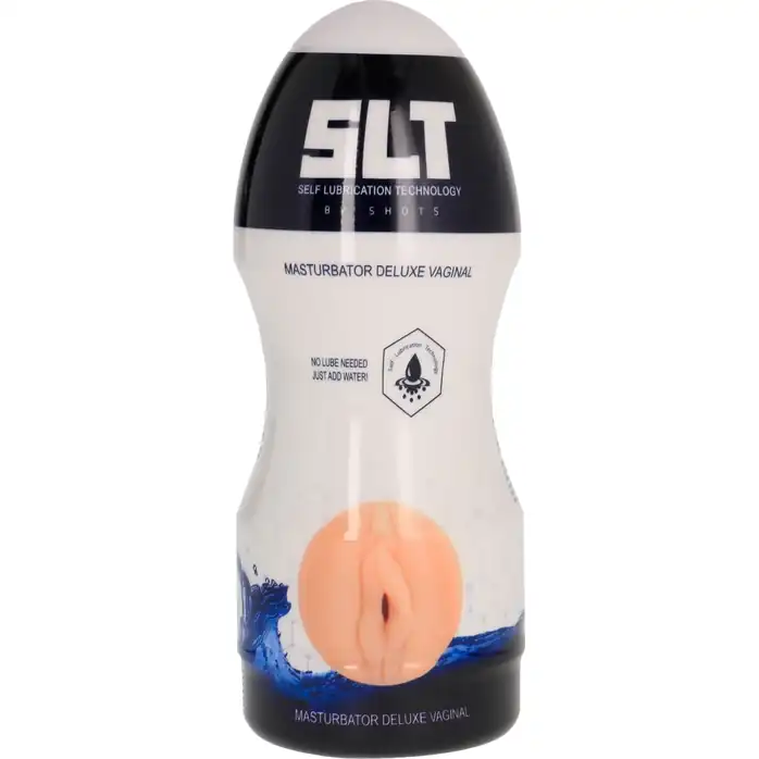 Телесный мастурбатор-вагина с самолубрикацией Self Lubrication Masturbator Deluxe - SLT. Фотография 3.