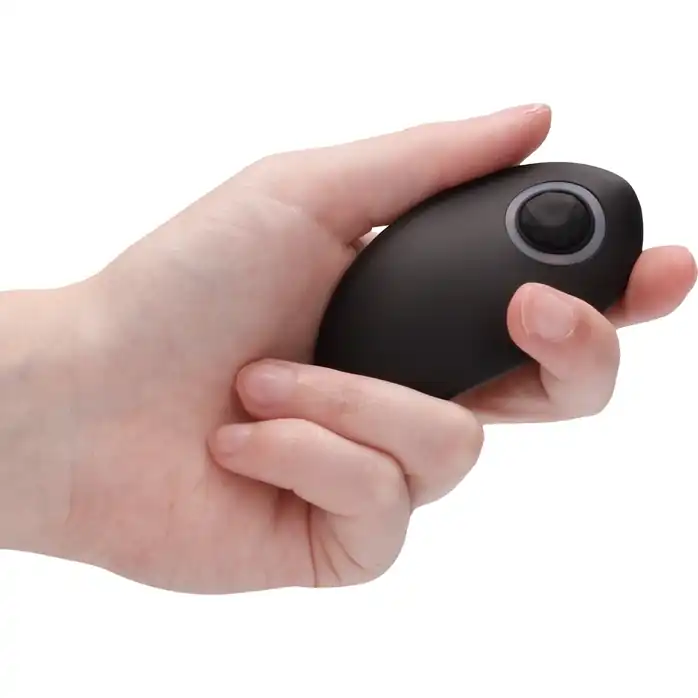 Черный анальный вибромассажер N 81 Rechargeable Remote Controlled Butt Plug - 14 см - Sono. Фотография 4.