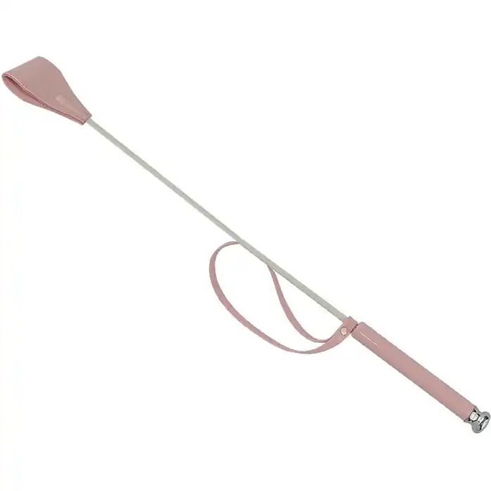 Нежно-розовый лаковый стек - 70 см - BDSM accessories