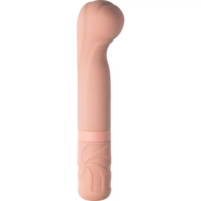 Бежевый мини-вибратор Rocky’s Fairy Mallet - 14,7 см - Universe