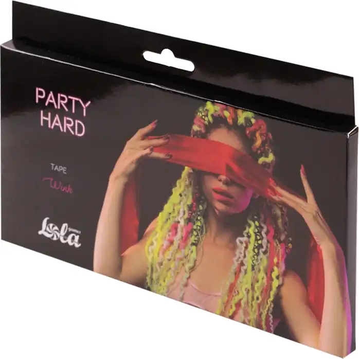 Красная лента для связывания Wink - 152 см - Party Hard. Фотография 3.