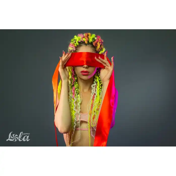 Красная лента для связывания Wink - 152 см - Party Hard. Фотография 5.