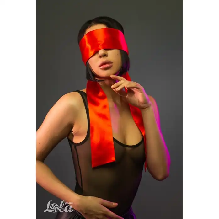 Красная лента для связывания Wink - 152 см - Party Hard. Фотография 10.