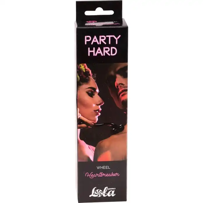 Черное колесо Вартенберга Heartbreaker - 17,5 см - Party Hard. Фотография 4.