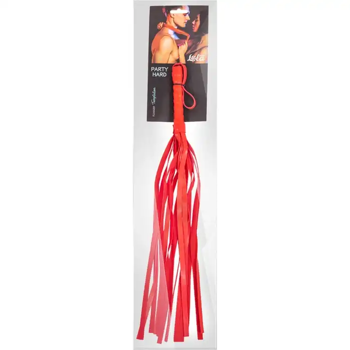 Красная плеть Temptation - 45 см - Party Hard. Фотография 3.