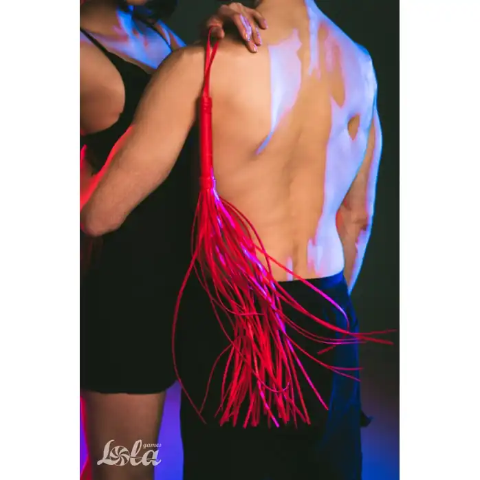 Красная плеть Temptation - 45 см - Party Hard. Фотография 7.
