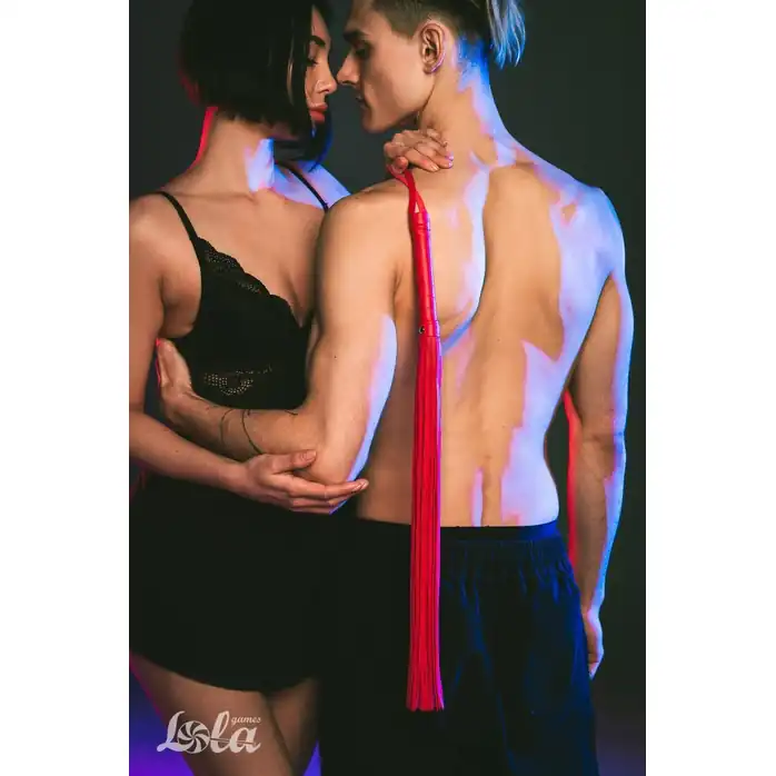 Красная плеть Temptation - 45 см - Party Hard. Фотография 8.