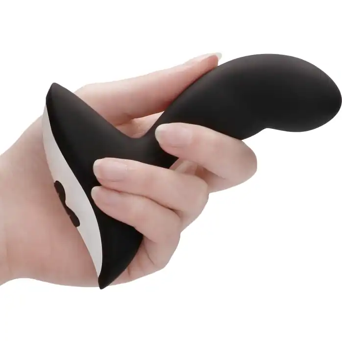 Черный массажер простаты с пультом N 79 Rechargeable P-Spot Stimulator - Sono. Фотография 4.