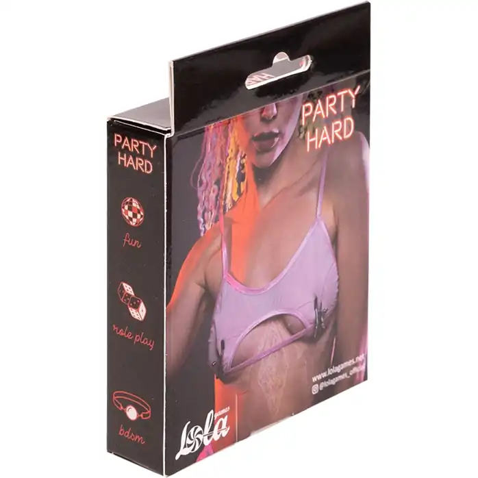 Зажимы на соски Gossip - Party Hard. Фотография 3.