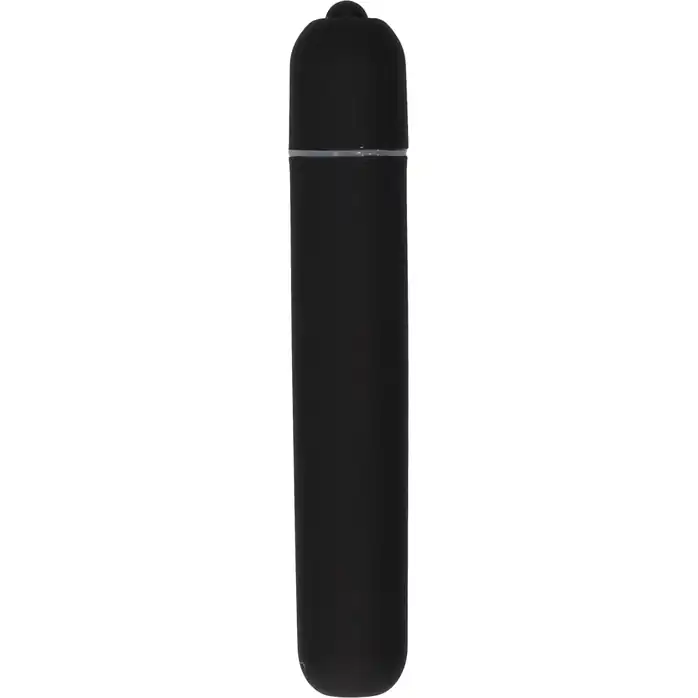 Черная вибропуля Bullet Vibrator Extra Long - 10,5 см - Be Good Tonight
