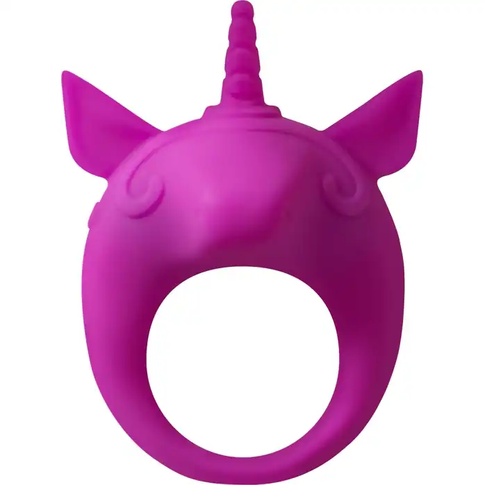 Фиолетовое эрекционное кольцо Unicorn Alfie - MiMi Animals