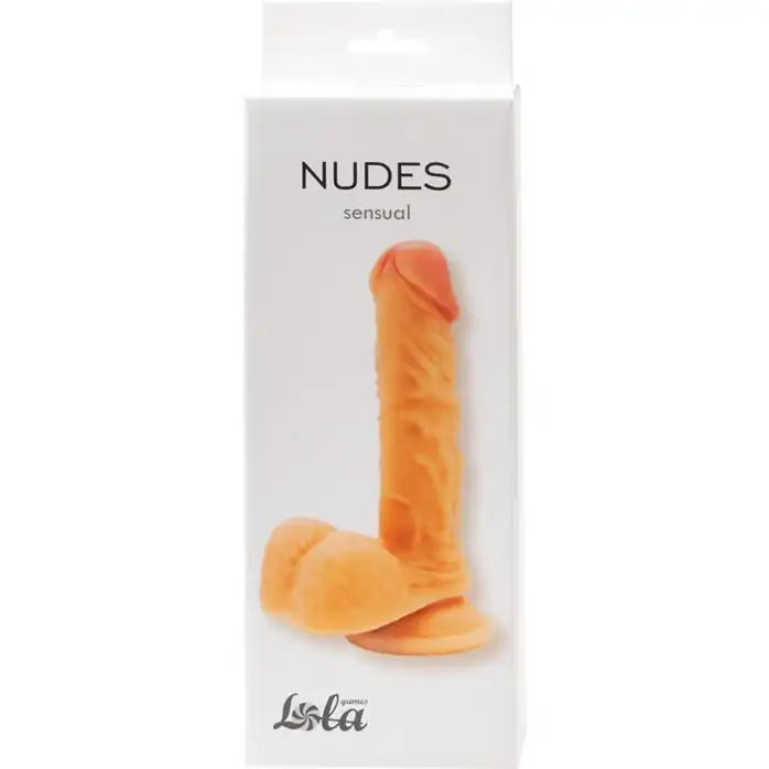 Телесный фаллоимитатор на присоске Sensual - 16,8 см - Nudes. Фотография 3.