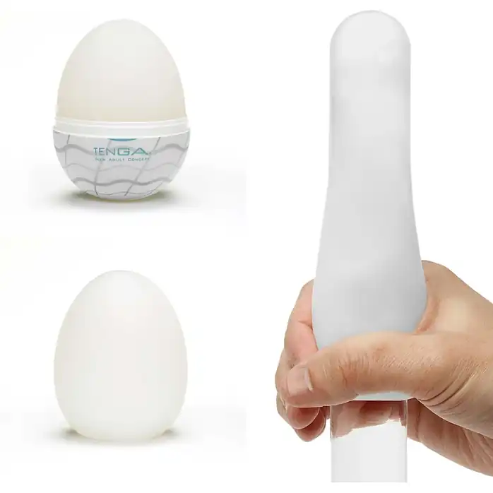 Набор из 6 мастурбаторов Tenga EGG III с различным рельефом - EGG Series. Фотография 5.