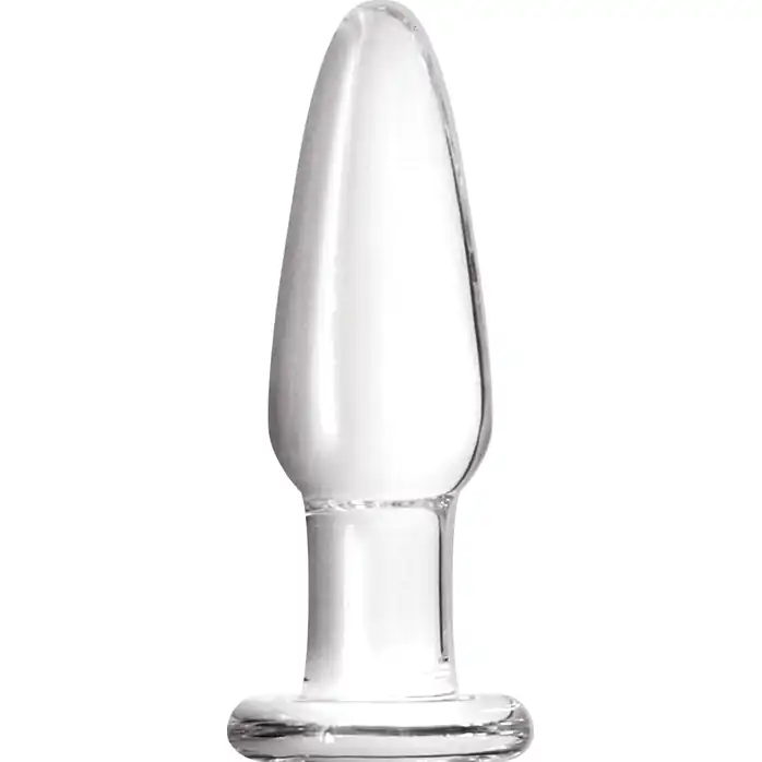 Стеклянная пробка Crystal Tapered Plug Small - 8,4 см - Crystal