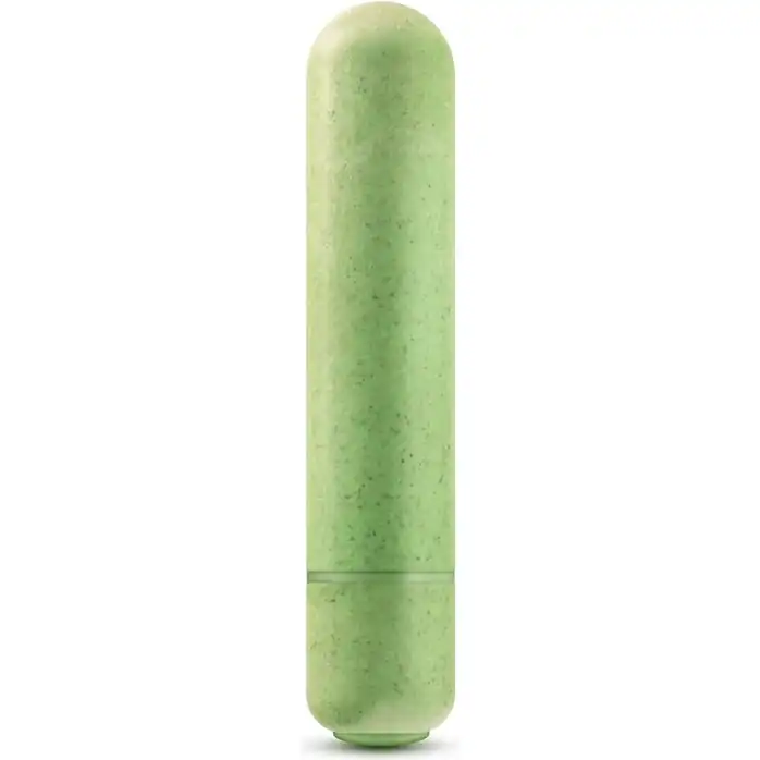 Салатовая вибропуля Eco Bullet - Gaia
