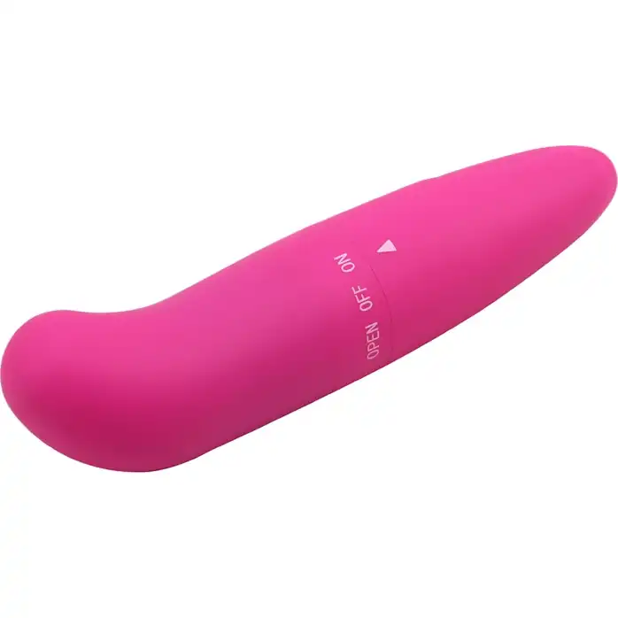 Розовый мини-вибратор точки G M-Mello - 12 см - M-Mello. Фотография 3.