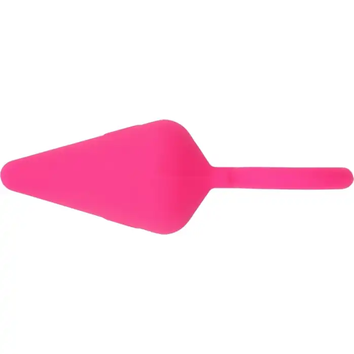 Розовая анальная пробка с кольцом Candy Plug M - 10,1 см - Sweet Breeze. Фотография 3.