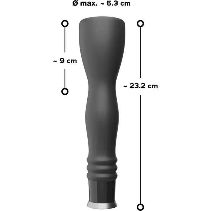 Черный мастурбатор-чаша Glans Masturbator - You2Toys. Фотография 5.