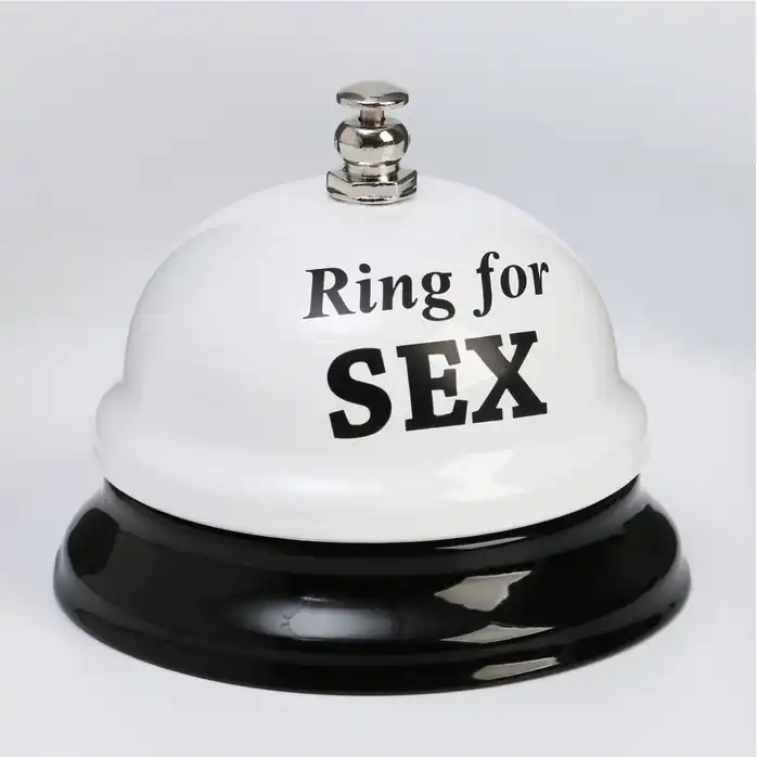 Настольный звонок RING FOR SEX - Sima-Land