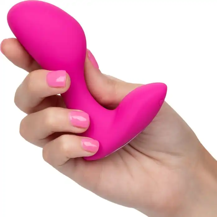 Розовый массажер G-точки Remote G Spot Arouser - 10,75 см. Фотография 3.