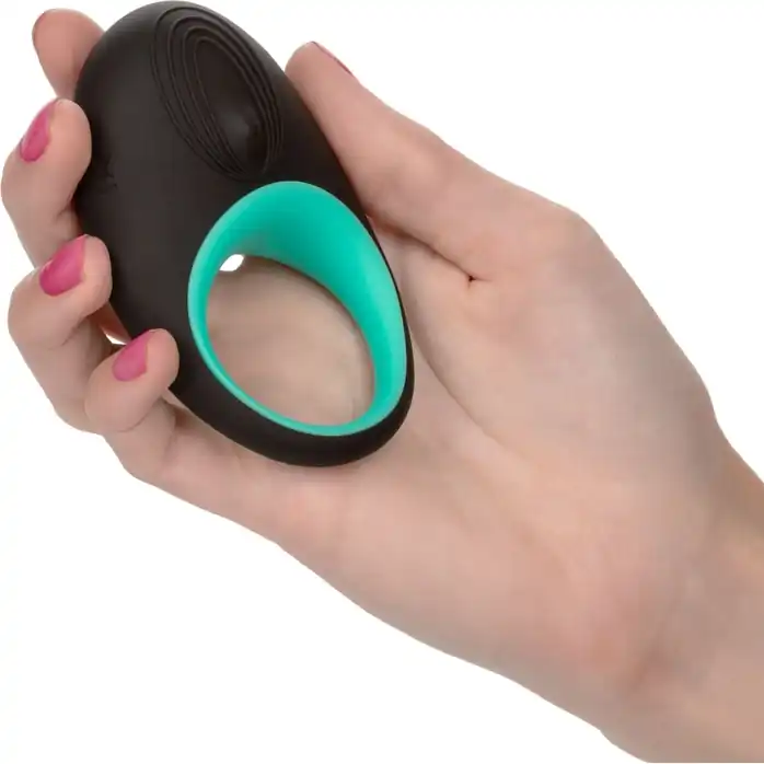 Набор из двух черных эрекционных колец Link Up Pinnacle - Rings!. Фотография 2.