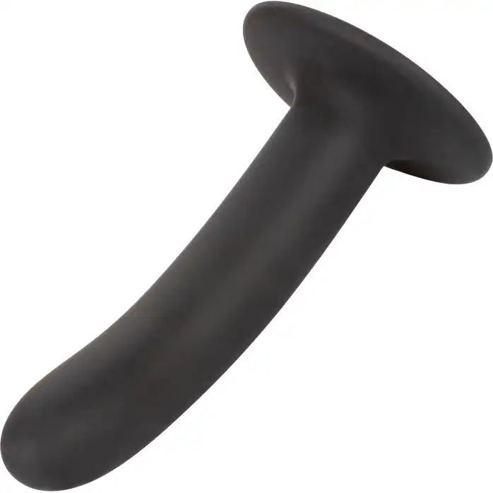Черный анальный стимулятор Silicone Smooth Probe - 15,25 см. Фотография 6.