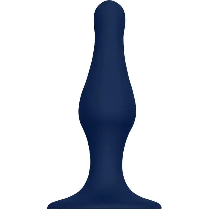 Синяя анальная пробка SILICONE PLUG LARGE - 15,6 см - Cheeky Love