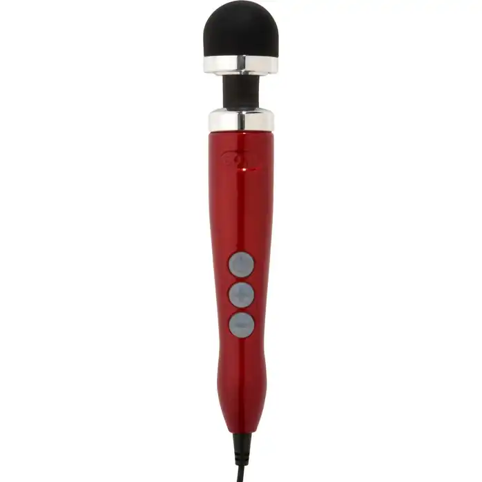 Красный жезловый вибратор Doxy Die Cast 3 - 28 см