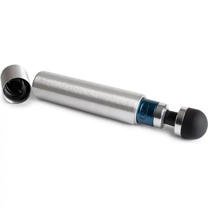 Синий беспроводной вибратор Doxy Die Cast 3R Rechargeable Wand - 28 см. Фотография 4.