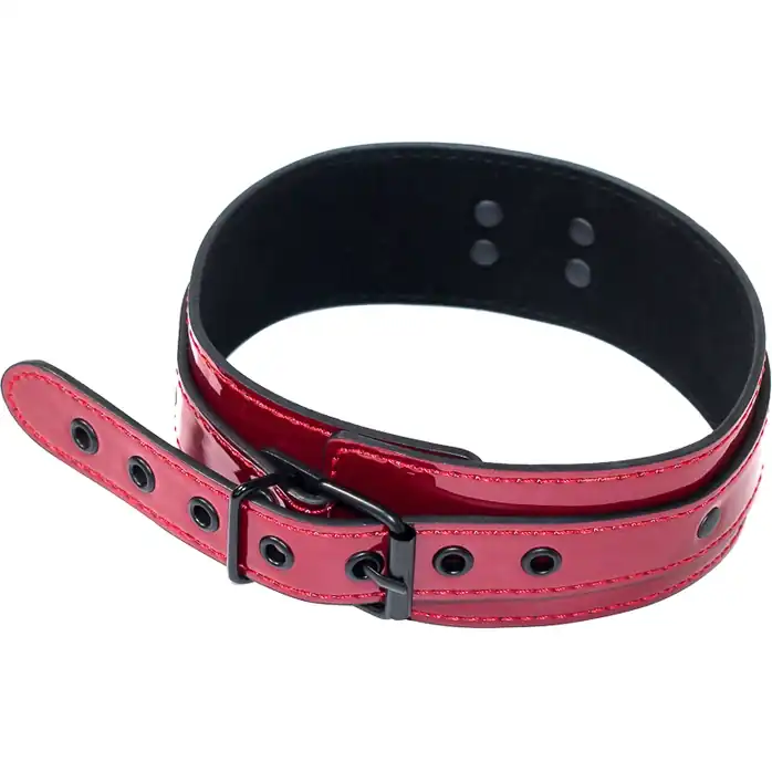 Бордовый ошейник Eccentric - Party Hard