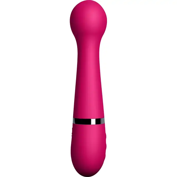 Розовый вибромассажер Kegel Wand - 18,5 см - Sexercise. Фотография 3.