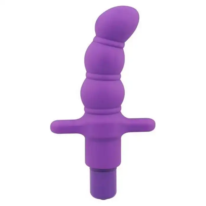 Фиолетовый мини-вибратор Frisky Flex Vibe - 11,9 см