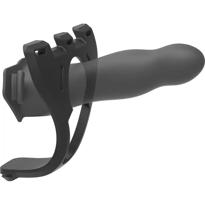 Черный пояс с 3 сменными полыми насадками BE Ready - 19, 20,3 и 17,8 см - Body Extensions. Фотография 3.