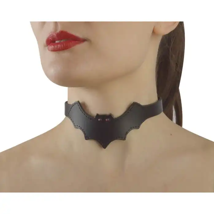 Черный чокер Летучая мышь - BDSM accessories