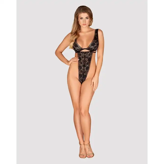 Пикантное кружевное боди Figure - Sexy. Фотография 3.