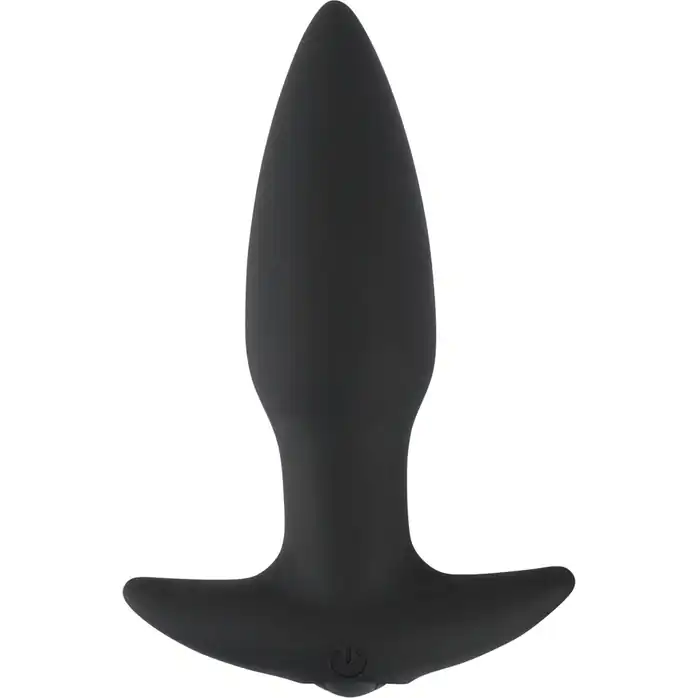 Черная анальная вибропробка с пультом ДУ Remote controlled Butt Plug - 13 см - You2Toys. Фотография 2.