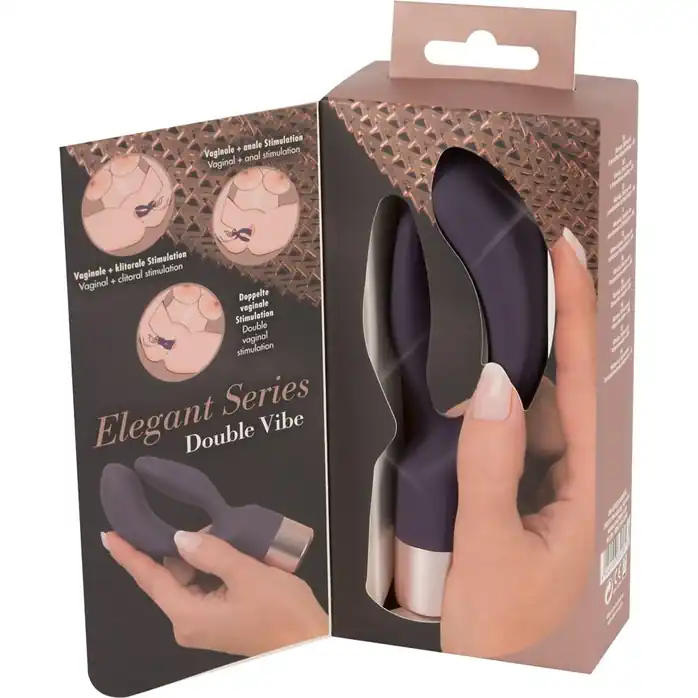 Фиолетовый вибратор-кролик Elegant Rabbit - 15,2 см - You2Toys. Фотография 7.