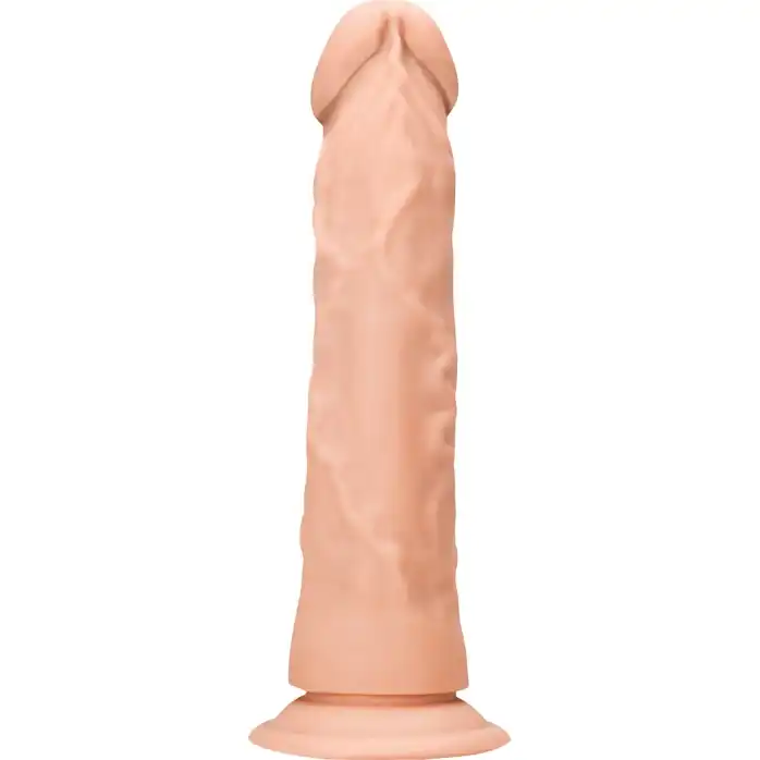 Телесная поясная насадка с трусиками Realistic Dildo - 20 см - RealRock. Фотография 3.