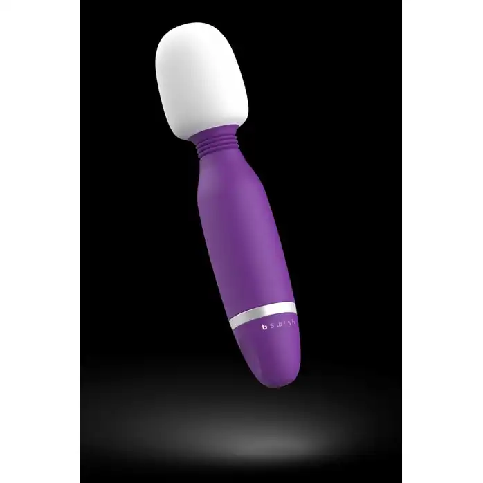 Фиолетовый жезловый вибростимулятор Bthrilled Classic - 20 см. Фотография 2.