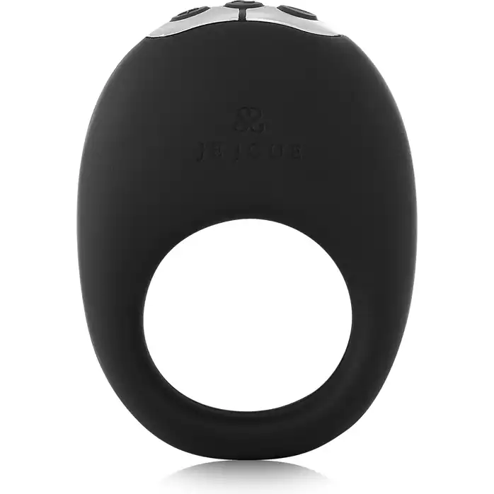 Черное эрекционное виброкольцо Mio Vibrating Ring