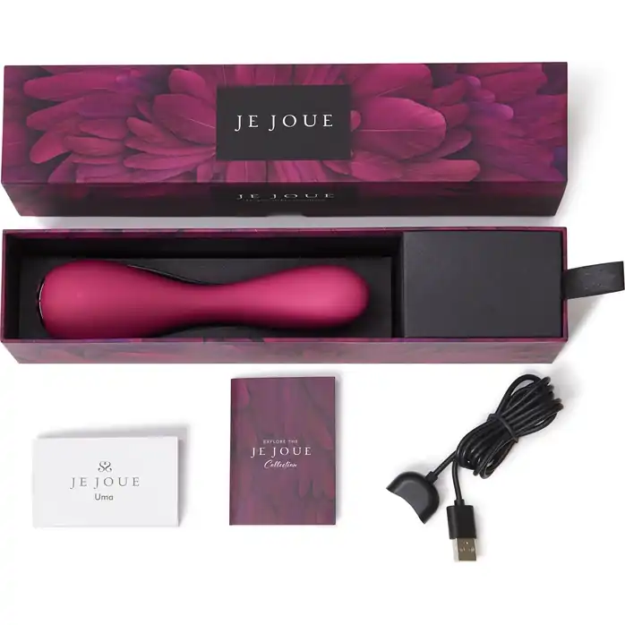 Фиолетовый вибратор Uma G-spot Vibrator - 17,8 см. Фотография 4.