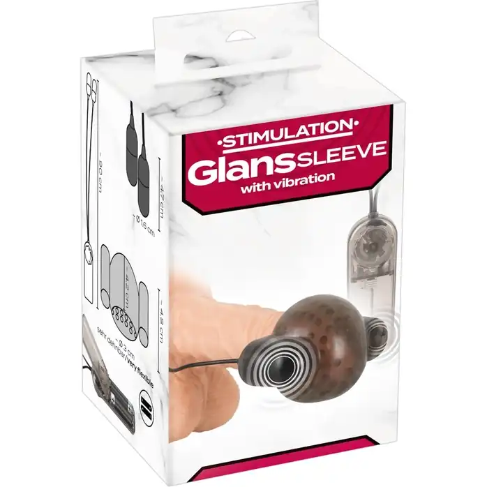 Вибратор для головки пениса Glans Sleeve with Vibration - You2Toys. Фотография 9.