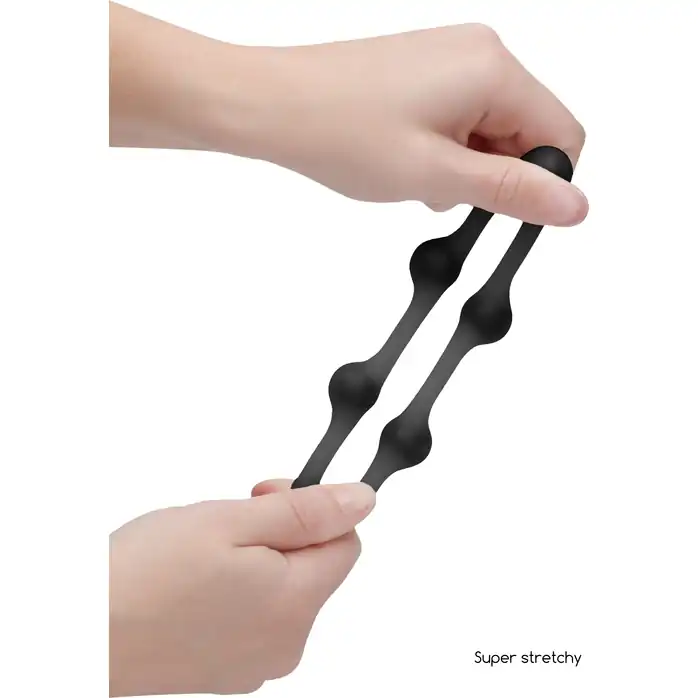 Черное утяжеленное эрекционное кольцо N 83 Weighted Cock Ring - Sono. Фотография 3.