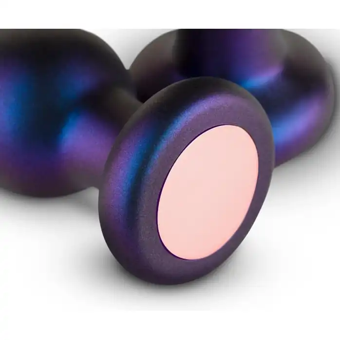 Набор из 3 фиолетовых анальных пробок Comets Butt Plug Set - Hueman. Фотография 3.