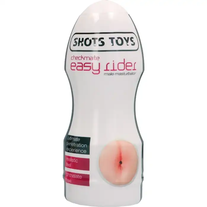 Телесный мастурбатор-анус Easy Rider - Shots Toys. Фотография 2.