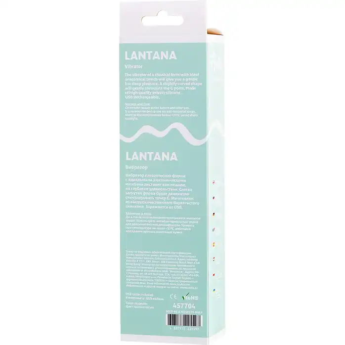 Фиолетовый вибратор Lantana - 22 см - Flovetta. Фотография 6.
