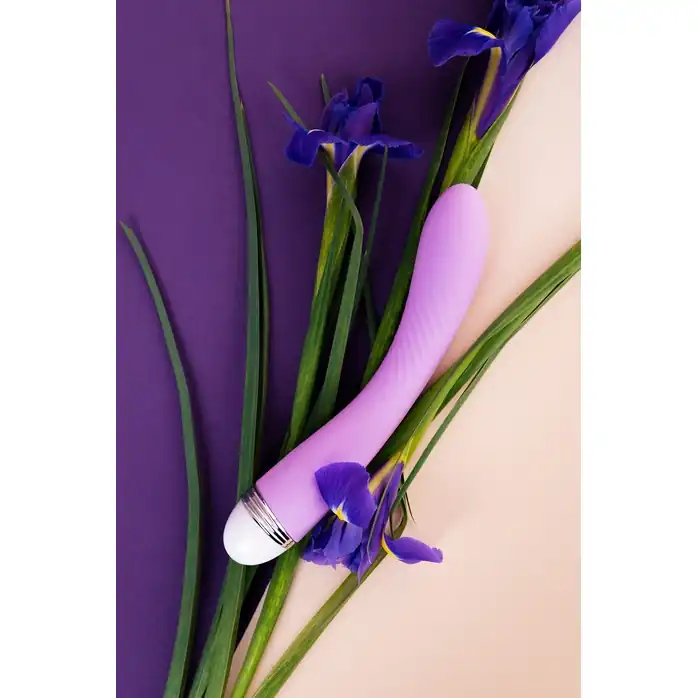Фиолетовый вибратор Lantana - 22 см - Flovetta. Фотография 8.