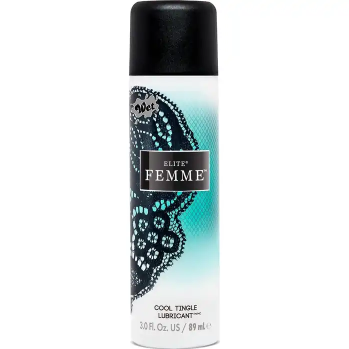 Возбуждающий гибридный лубрикант Wet Elite Femme Cool Tingle - 89 мл - Wet Elite